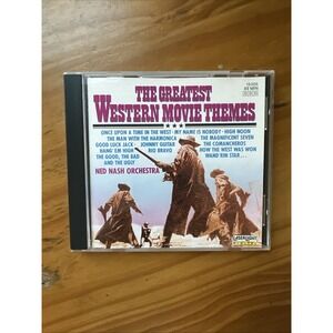 Greatest Western Movie Themes by Nash‎ Orch / Bernstein (CD, 1988) Delta Music